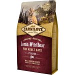 Carnilove Lamb & Wild Boar for Adult Cats – Sterilised 2 kg
