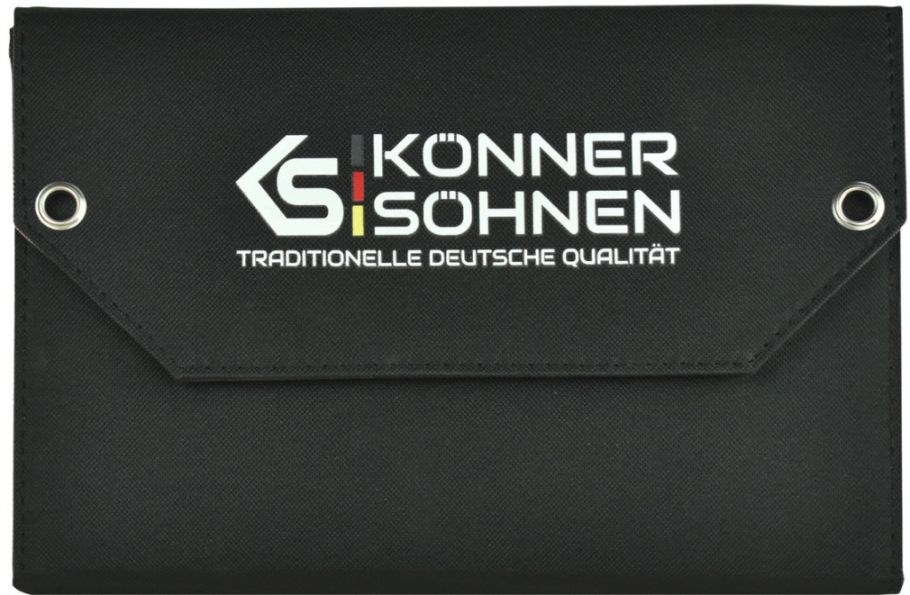 Könner & Söhnen Monokrystalický křemíkový přenosný solární panel KS SP28W-4