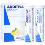 Additiva Horčík 375 mg + B-komplex + vitamín C 20 šumivých tablet – Hledejceny.cz