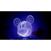 Lampička Beling Dětská lampa Mickey mouse 7 barevná S9139