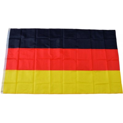 Vlajka, polyester, oboustranný potisk, Německo, 150x90cm – Hledejceny.cz