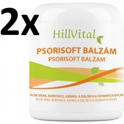 HillVital Psorisoft balzám, na kožní problémy, 2x 250 ml – Zbozi.Blesk.cz