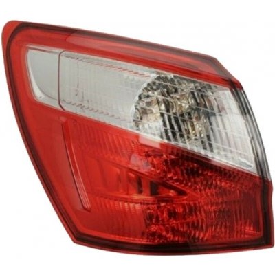 Levé zadní světlo LED vnější Nissan Qashqai I J10 10-14 VALEO – Hledejceny.cz