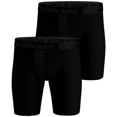 Björn Borg Performance Boxer Long Leg 2P black – Hledejceny.cz