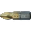 Bity bit witte PH2 x 25 mm Tin