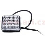 Zadní mlhové světlo LED čtvercové 68x78x40 mm (2 montážní šrouby, kabel 0,5 m) 12-36V – Sleviste.cz