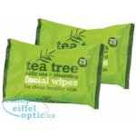 XPel Tea Tree Peppermint čisticí ubrousky na obličej 2 x 25 ks – Zboží Dáma