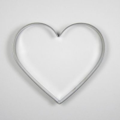 Petr Jandejsek Nerezová vykrajovací formička - Srdíčko 9,5 cm 1 ks – Zboží Dáma
