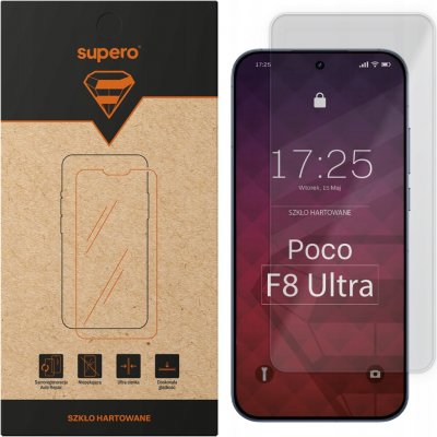 Tvrzené sklo na displej pro Poco F8 Ultra, 9H ochrana displeje – Zboží Živě