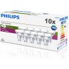 Žárovka Philips 10x HALOGEN GU10 5W 50W 4000K LED žárovka