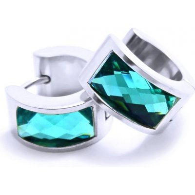 Exeed ocelové náušnice Kroužky tyrkys 6263 – Sleviste.cz