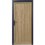 Josefmeeth Vedlejší vchodové dveře Pro M06 bílá/Turner Oak 88 x 190 cm L – Zboží Mobilmania