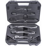 AHProfi Ráčny s chromovou úpravou 3 ks, sada v plastovém kufru - AH13027 – Zboží Mobilmania