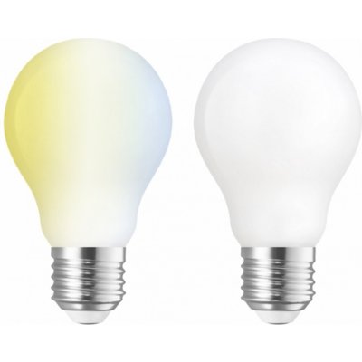 Spectrum LED Smart LED žárovka GLS 5W E-27 CCT COG Milky s variabilní barvou světla