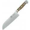 Kuchyňský nůž Güde Solingen Alpha Dubový sud Santoku 18 cm