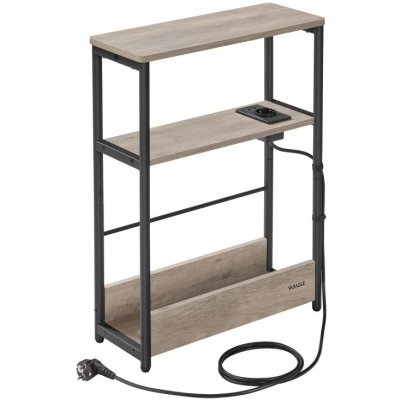 Songmics USB Vasagle Jinad šedý – Sleviste.cz