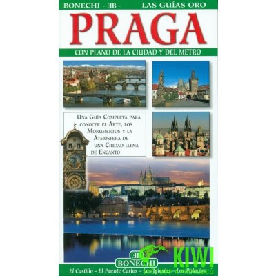 Praha zlatý průvodce španělsky