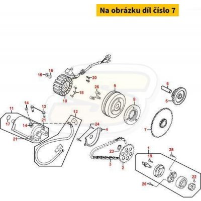 Kymco Kolo pod volnoběžku MA4565 | Zboží Auto