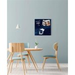 SIGEL Magnetická skleněná tabule 48 x 48 x 1,5 cm, GL273 – Hledejceny.cz