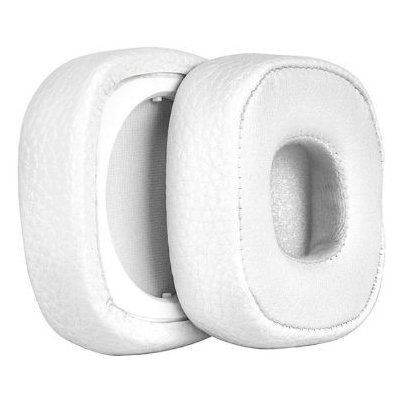 eses náušníky pro sluchátka Marshall Major IV Bílé kožené – Zboží Živě