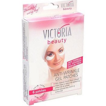 Victoria Beauty Victoria Beauty Gelové násplasti na oční okolí 6 ks