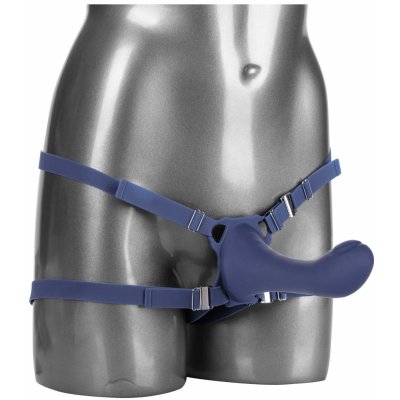 CalExotics Vibrační připínací penis Her Royal Harness ME2 Rumbler – Zboží Dáma