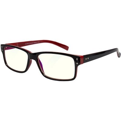 GLASSA Blue Light Blocking Glasses PCG 05, dioptrie: +0.50 červená – Zboží Živě