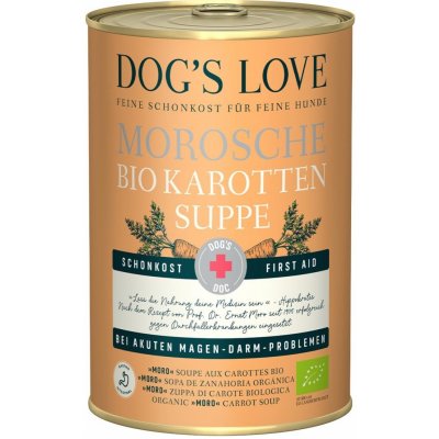 Dog's Love DOC Morosche BIO mrkvová polévka 6 x 400 g