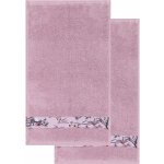 Livarno home ručník pro hosty 50 x 100 cm 2 kusy světle růžová – Hledejceny.cz