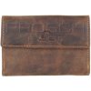 Peněženka Greenburry Kožená peněženka 1790 25 Brown
