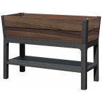 KETER KETER Deco Elevated Garden Bed Květináč 156 x 113 x 47 cm, walnut – Zboží Mobilmania