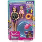 Barbie Chůva herní set s bazénkem – Hledejceny.cz