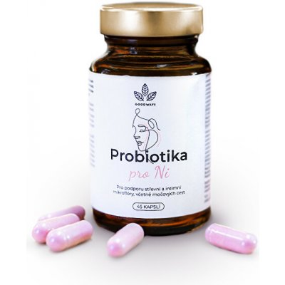 GoodWays Probiotika Pro Ni, 45 kapslí – Zboží Mobilmania