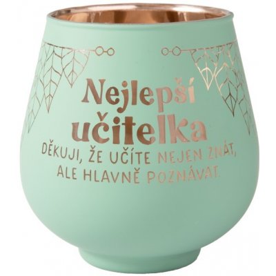 Albi Zrcadlový svícen - Nejlepší učitelka – Sleviste.cz