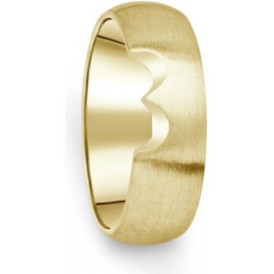 Danfil prsten DF03 D žluté bez kamene – Zboží Mobilmania