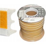 Vorel TO-76755 Těsnění do oken a dveří samolepící 9 x 4mm TYP E bílé 150 m – Hledejceny.cz