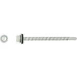 RAWLPLUG Šroub samovrtný OC do kovu max 3 mm, HEX hlava + ocelová podložka - RAL Varianta: 4,8 x 55 mm RAL3011 – Hledejceny.cz