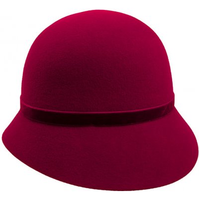 Dámský plstěný klobouk Tonak 52725/14 vínový Q1114 – Zboží Mobilmania