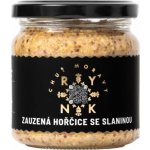 Chuť Moravy Zauzená hořčice se slaninou 200 g – Sleviste.cz