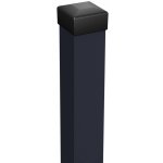 Barcelona Plotový sloupek pro plotové pole, 170 cm, ocel, antracitová šedá (RAL 7016) W6749