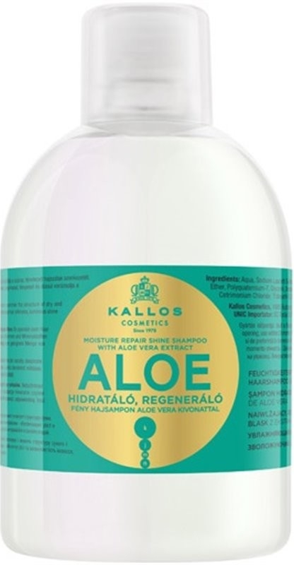 Kallos Aloe Vera Moisture Repair Shine Shampoo 1000 ml od 56 Kč - Heureka.cz