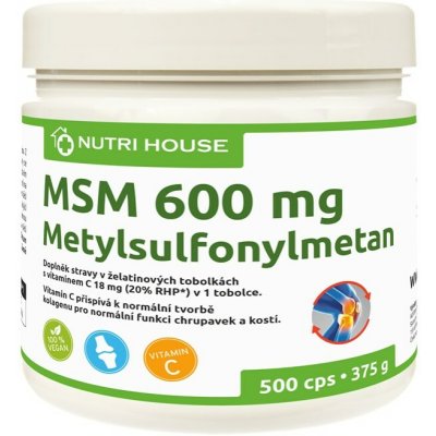 NutriHouse MSM 500 tablet – Hledejceny.cz