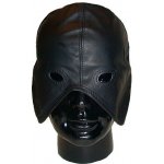 Mister B Leather Master Hood Laced kožená maska LARGE – Zbozi.Blesk.cz