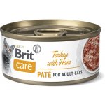 Brit Care Cat Turkey Paté with Ham 70 g – Hledejceny.cz