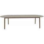 Varaschin Emma oválný 220x100x75 2 cm rám hliník nohy iroko deska HPL kat. B – Hledejceny.cz