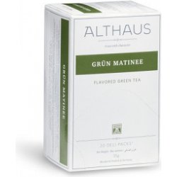 Althaus Čaj ochucený zelený Grün Matinee 20 x 1,75 g