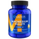Natios Magnesium Malate 1000 mg + B6 90 veg. kapslí elem. hořčík 170 mg – Zboží Dáma