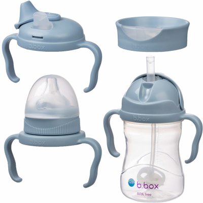 b.box univerzální sada na pití světle modrá 240 ml – Zboží Mobilmania