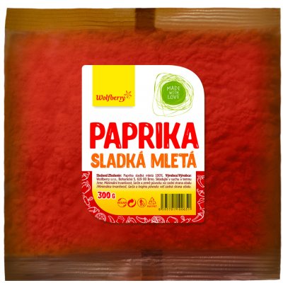 WOLFBERRY Paprika Sladká mletá 300 g – Hledejceny.cz