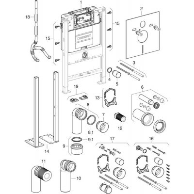 Geberit Duofix 111.003.00.1 – Sleviste.cz